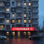 Световой короб (лайтбокс) для столовой
