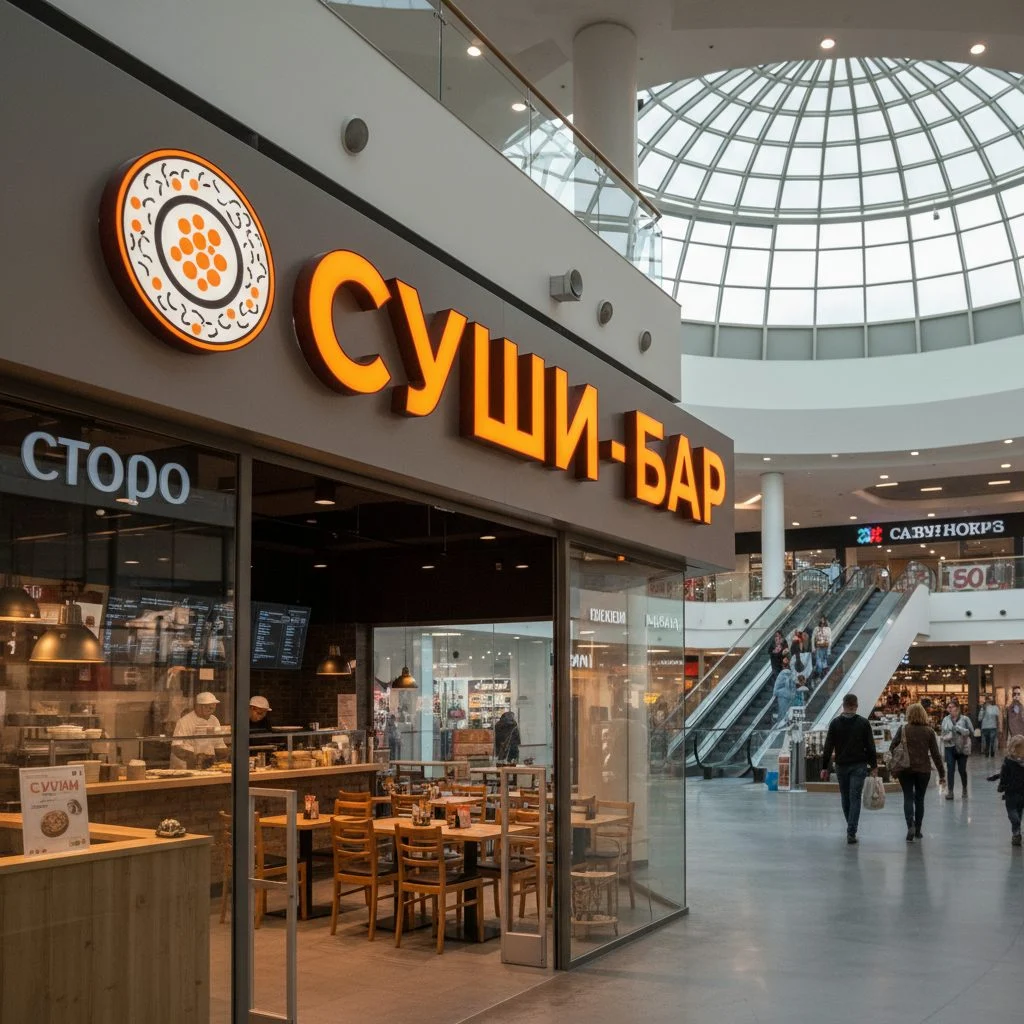 freepik__russian-modern-shopping-complex-indoor-store-sign-__47968 Вывеска для суши-бара на композитной подложке — изображение 1