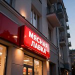 Световой короб (лайтбокс) для мясной лавки
