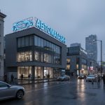 Световая крышная установка (вывеска) для автомагазина (запчастей)