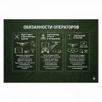 Стенд Обязанности операторов
