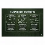 Стенд Обязанности операторов