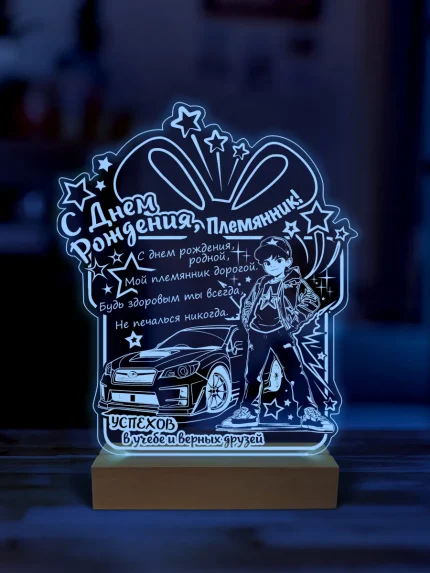 Ночник подарок на день рождения племянника