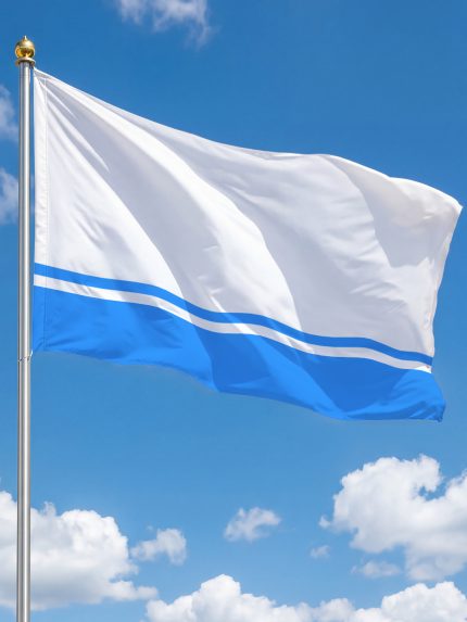 Флаг Республики Алтай 100х150 см флажная сетка