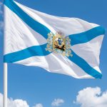 Флаг Архангельской области