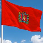Флаг Красноярского края