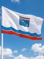 Флаг Ленинградской области