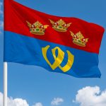 Флаг Выборгский района