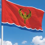 Флаг Октябрьский муниципальный округ