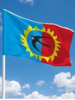 Флаг Пожарский муниципальный округ