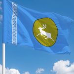 Флаг Баунтовский эвенкийский район