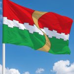 Флаг Амвросиевский муниципальный округ