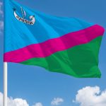 Флаг Великоновоселковский муниципальный округ