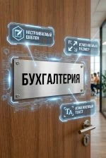 Кабинетная табличка из анодированного алюминия — изображение 3