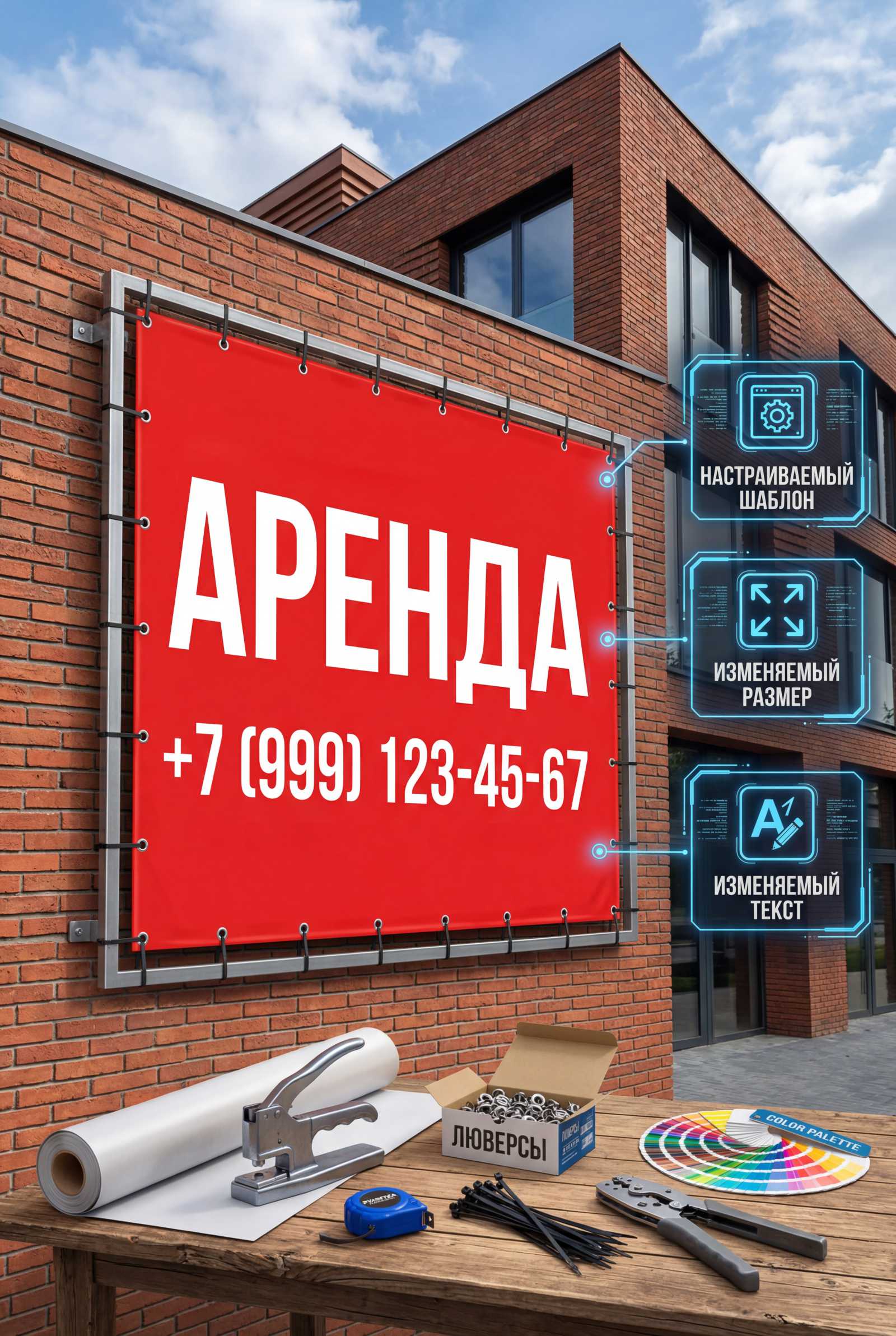 баннер аренда