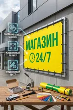 Информационный баннер «МАГАЗИН»