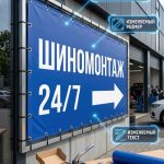 Готовый баннер «ШИНОМОНТАЖ»