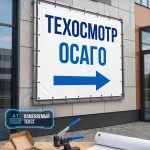 Информационный баннер «ТЕХОСМОТР / ОСАГО»