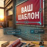 Печать рекламного баннера на заказ по вашему макету