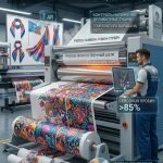 Сублимационная печать на Шифоне и Искусственном шелке (в рулонах)