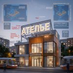 Световая крышная установка (вывеска) для ателье (и ремонта одежды)