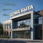 Световая крышная установка (вывеска) для дома быта (ремонт техники, ключи, фото)