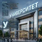 Световая крышная установка (вывеска) для университета (и колледжа)