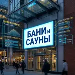 Световой короб (лайтбокс) для бани и сауны