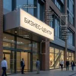 Световой короб (лайтбокс) для бизнес-центра