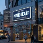 Световой короб (лайтбокс) для кинотеатра