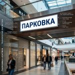Световой короб (лайтбокс) для парковки