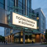 Световой короб (лайтбокс) для поликлиники и больницы