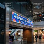 Световой короб (лайтбокс) для развлекательного центра