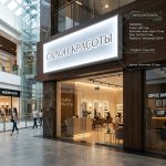 Световой короб (лайтбокс) для салона красоты