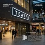 Световой короб (лайтбокс) для театра