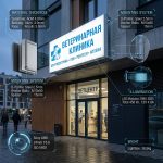 Световой короб (лайтбокс) для ветеринарной клиники
