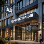 Вывеска «Администрация» — Объемные световые буквы
