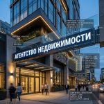 Вывеска «Агентство недвижимости» — Объемные световые буквы
