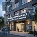 Вывеска для медицинской клиники на композитной подложке