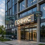 Вывеска для офиса IT-компании на композитной подложке