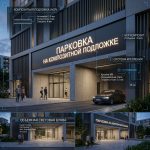 Вывеска для парковки на композитной подложке