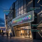 Вывеска для развлекательного центра на композитной подложке