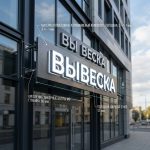 Вывеска для SPA-центра на композитной подложке