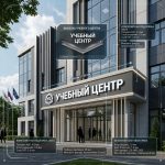 Вывеска для учебного центра на композитной подложке