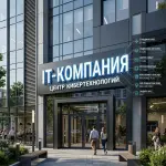 Вывеска «IT-компания» — Объемные световые буквы