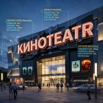Вывеска «Кинотеатр» — Объемные световые буквы