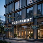 Вывеска «Коворкинг» — Объемные световые буквы