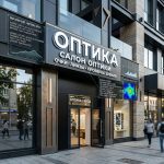 Вывеска «Оптика» — Объемные световые буквы