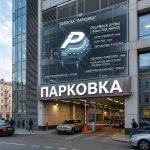 Вывеска «Парковка» — Объемные световые буквы