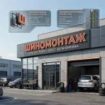 Вывеска «Шиномонтаж» — Объемные световые буквы